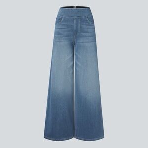 Halara Size M Petite Flex Wide Leg Baggy Jeans